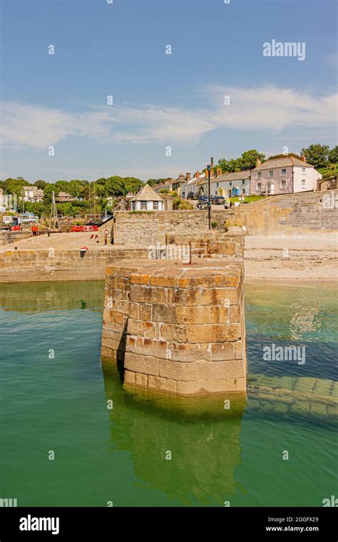 Charlestown Harbour - Cornwall, UK Stock Photo - Alamy