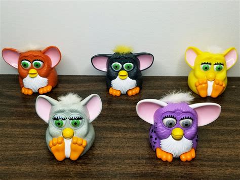 Vintage 1998 Mcdonalds Furby Original Furbies Happy Meal Toy Etsy