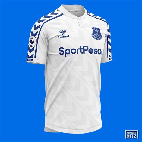 Classy Hummel Everton 20-21 Home, Away + 2 Alternative Kit Concepts ...