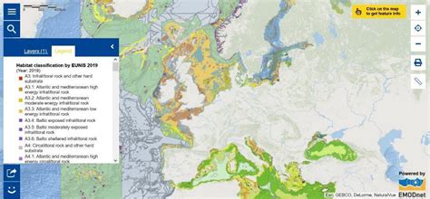 Map of the Week – Biodiversity and Habitat Classification - European ...