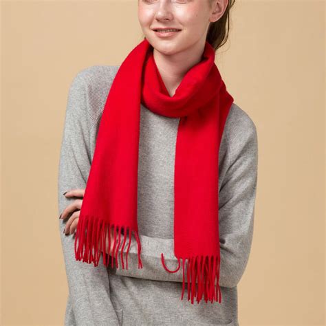 Red cashmere scarf | cashmere scarf women | best cashmere scarves – SUNXZZ