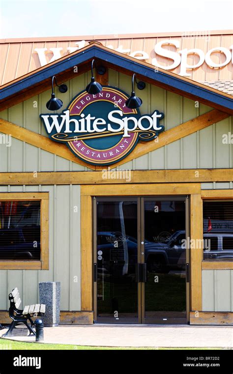 White Spot Restaurant in Surrey, Vancouver BC Canada Stock Photo - Alamy