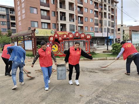 岑巩县㵲水街道：永立“桥头”当代表 共绘和美城乡“靓蓝图”庭院行动城镇