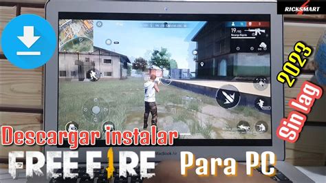 Descargar Instala Free Fire Para Pc Como Jugar Sin Lag 2023 YouTube