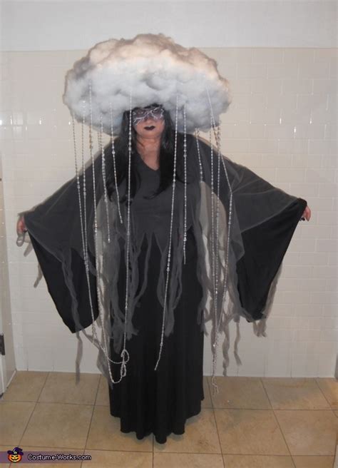 Stormy Lightning Rain Cloud Costume | Creative DIY Ideas