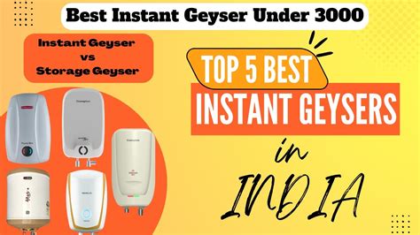 Best Instant Geyser In India Best Instant Geyser Under