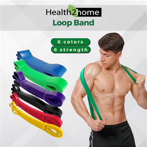 Gym Natural Latex Resistance Band Loop Band Elastic Band Exercise Band