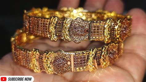 Latest Gold Kangan Design With Weight And Price For Women Daily Use