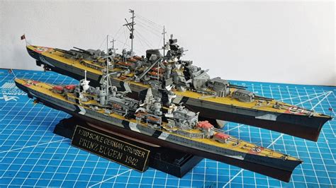 KMS Prinz Eugen 1/700 (1941 kamuflaż bałtycki) Trumpeter - [O]Galerie - Modelarstwo plastikowe ...