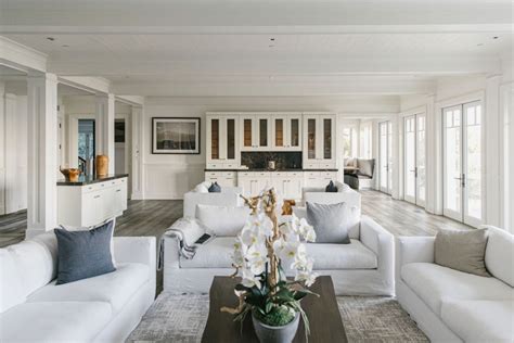 PCH Cape Cod Beach Style Living Room Los Angeles By Burdge