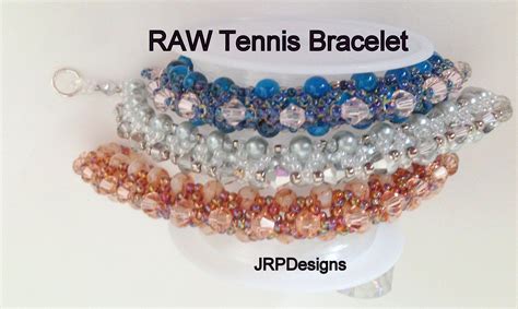 Raw Tennis Bracelet Intermediate Tutorial Jewelry Tutorials Free