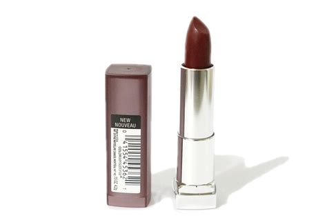 Maybelline Color Sensational Creamy Matte Lipstick in 696 Burgundy ...