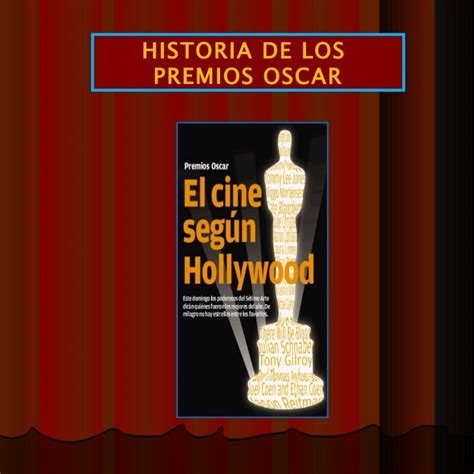 Historia De Los Premios Oscar