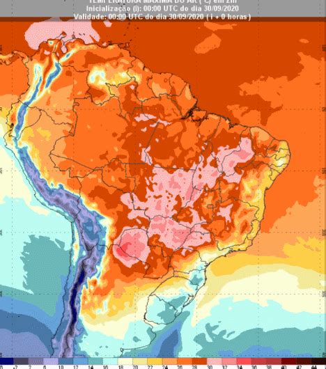 Onda De Calor Inmet Prevê Temperatura Na Casa Dos 40ºc Para Todo O