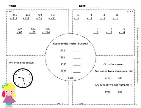 Daily Math 3rd Grade