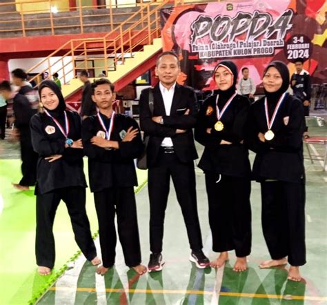 Empat Siswa MAN 1 Kulon Progo Sabet Juara POPDA Tahun 2024 Cabor Pencak