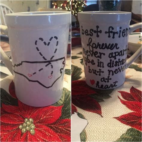 Coffee Cup I Made For My Bff For Christmas Who Is Now Away At College