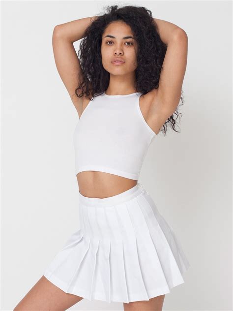 White Pleated Tennis Skirt White Pleated Tennis Skirt