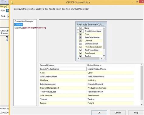 Merge Transformation In Ssis