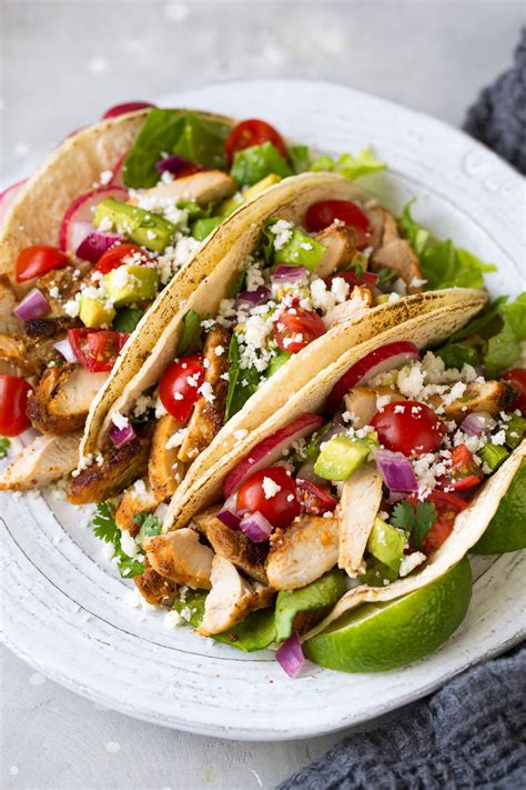 Oven Roasted Chicken Tacos Cooking Classy