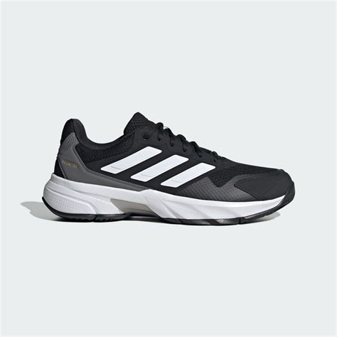 adidas CourtJam Control 3 Tennis Shoes - Black | adidas LK