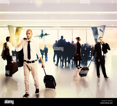 Busy Airport Hi Res Stock Photography And Images Alamy