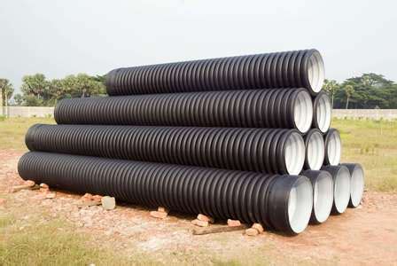 Double Wall Corrugated Dwc Hdpe Pipes Certification Isi Certified