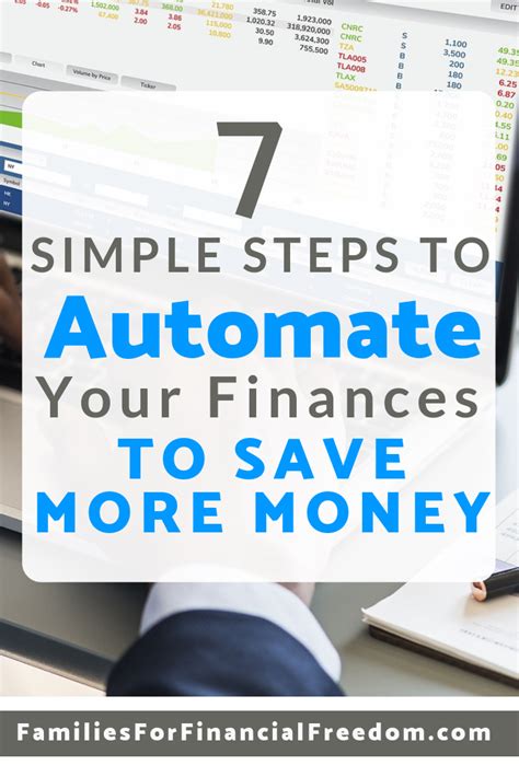 7 Simple And Crucial Steps To Automate Your Finances To Save More