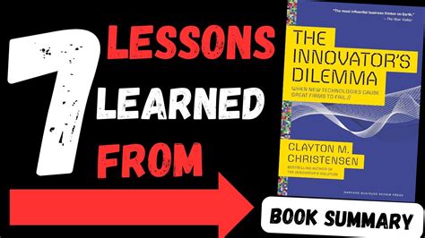 The Innovator S Dilemma Audiobook Book Summary By Clayton M