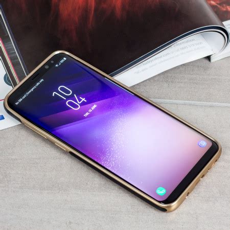 Housse Samsung Galaxy S8 Plus Olixar Makamae Simili Cuir Noire