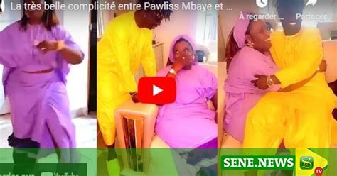 Pas de dans fous rires La très belle complicité entre Pawlish Mbaye