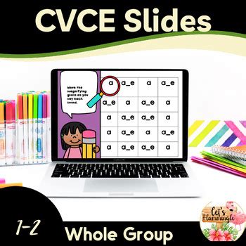 Long Vowel Silent E Cvce Words Blending Decodables Whole Group Phonics