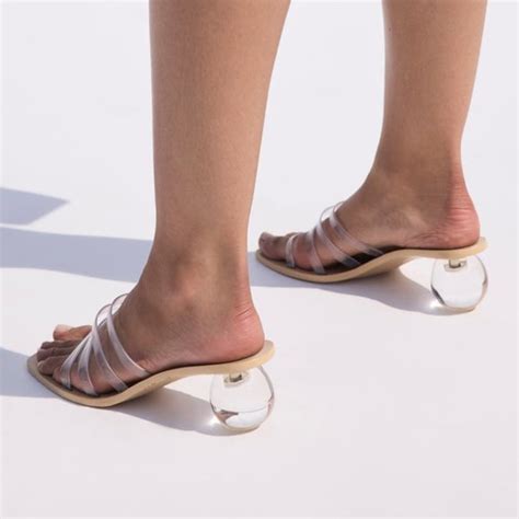 Cult Gaia Shoes Nib Cult Gaia Jennee Clear Jelly Sandals Poshmark