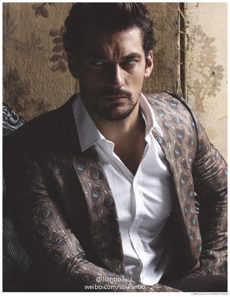 David Gandy Covers Fhm Collection China Fallwinter 2014 Issue The