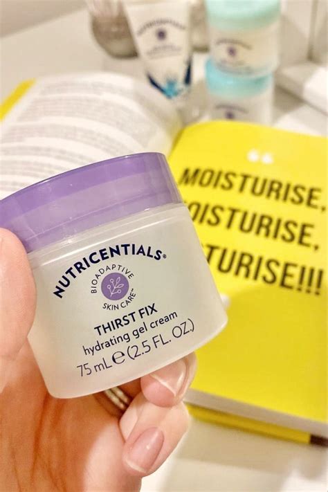 Nutricentials Thirst Fix Hydrating Gel Cream Urban Beauty Care