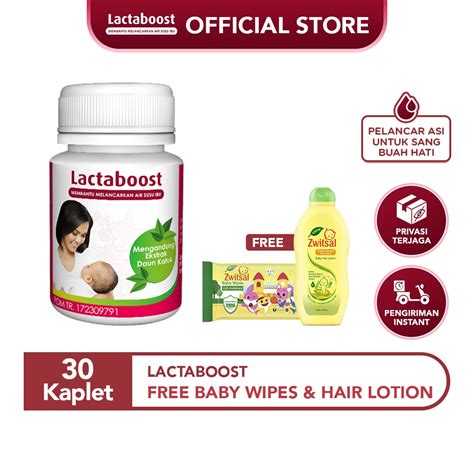 Jual Lactaboost Asi Booster Vitamin Herbal Daun Katuk Pelancar Asi