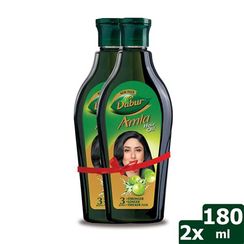 Dabur Amla Hair Oil 180 Ml Dual Pack