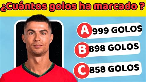 Cuántos golos ha marcado Cristiano Ronaldo YouTube