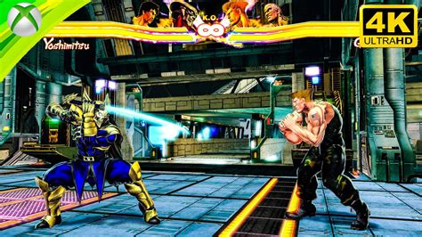 Street Fighter X Tekken Law Yoshimitsu Vs Bryan Guile Xbox