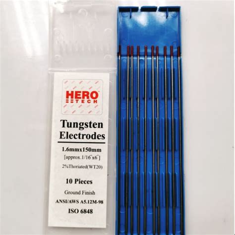 Herotech Mm Mm X Mm Tungsten Electrodes Pc Weld Welding