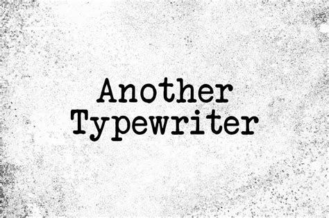 30 Best Typewriter Fonts — Free & Premium - The Designest