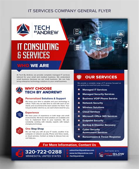 Professional Economical It Service Flyer Design For A Company By