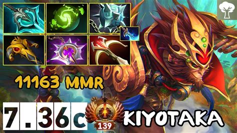 Kiyotaka Monkey King Mid 11163 MMR 7 36c Immortal Dota 2 Pro