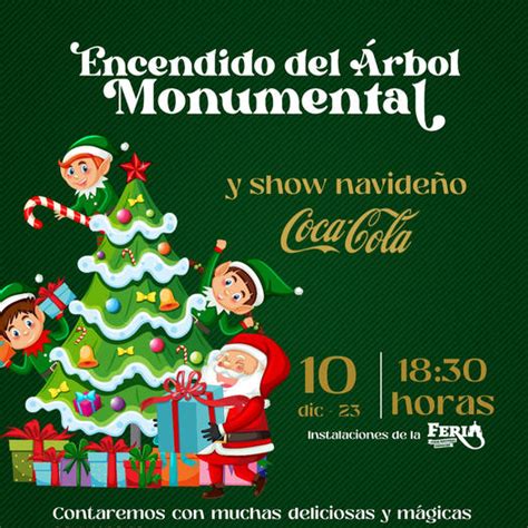 Encendido del Árbol Monumental y Show Navideño 2023 en la FENAPO SLP