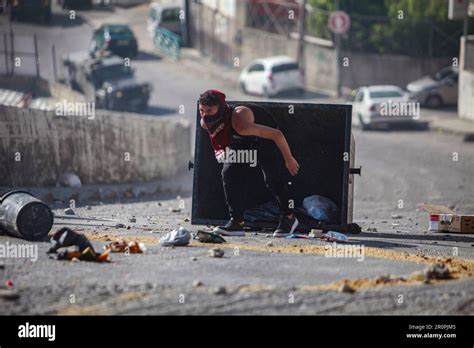 Nablus Pal Stina Mai Ein Pal Stinensischer Jugendlicher