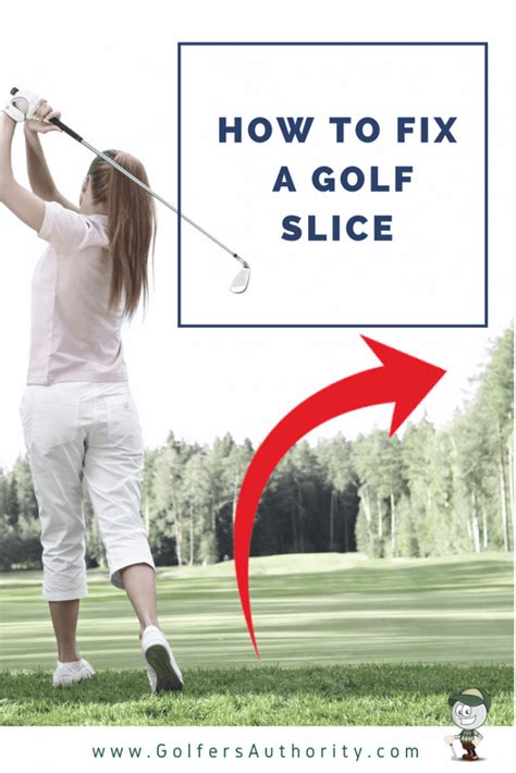 How To Fix A Golf Slice In Easy Steps With Infographic Golf Slice