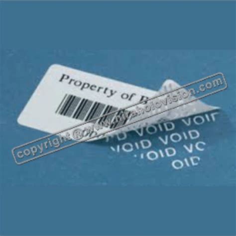 Multicolor Pvc Tamper Evident Void Stickers At Rs Piece In