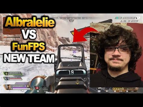 Albralelie New Team Vs Funfps Team In Algs Scrims Perspective Apex