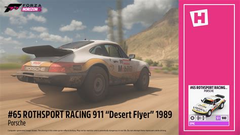 Artstation 65 Rothsport Racing 911 Desert Flyer 1989