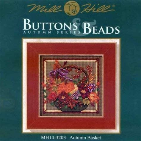 51 Mussen Cross Stitch Patterns Mill Hill Beads Beaded Cross